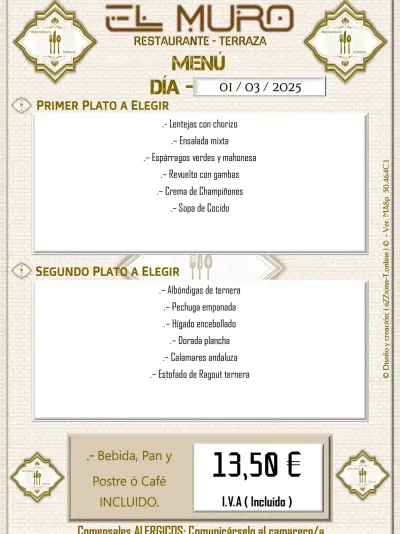 Menú del Día 8p-r1